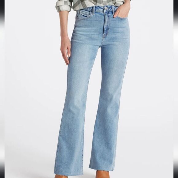 083 NWT Just USA Royalty High Rise Skinny Flare Jean Size 2 - Picture 1 of 8
